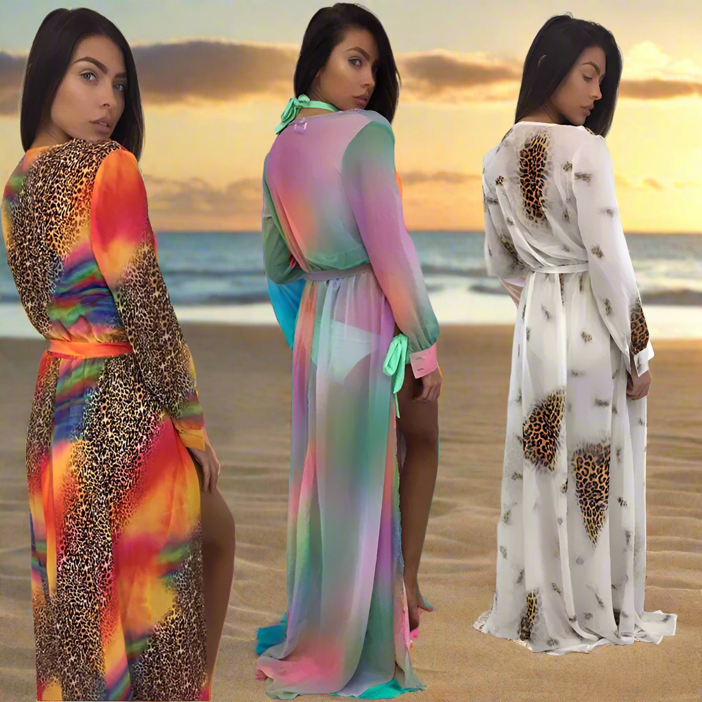 Go Sienna Sunset Sheer Cover-Up