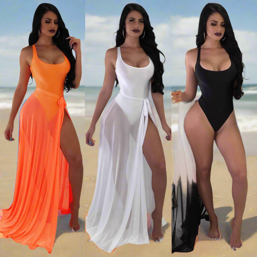 Go Evelyn Ethereal Goddess Sexy Sheer Two Piece Swimsuit