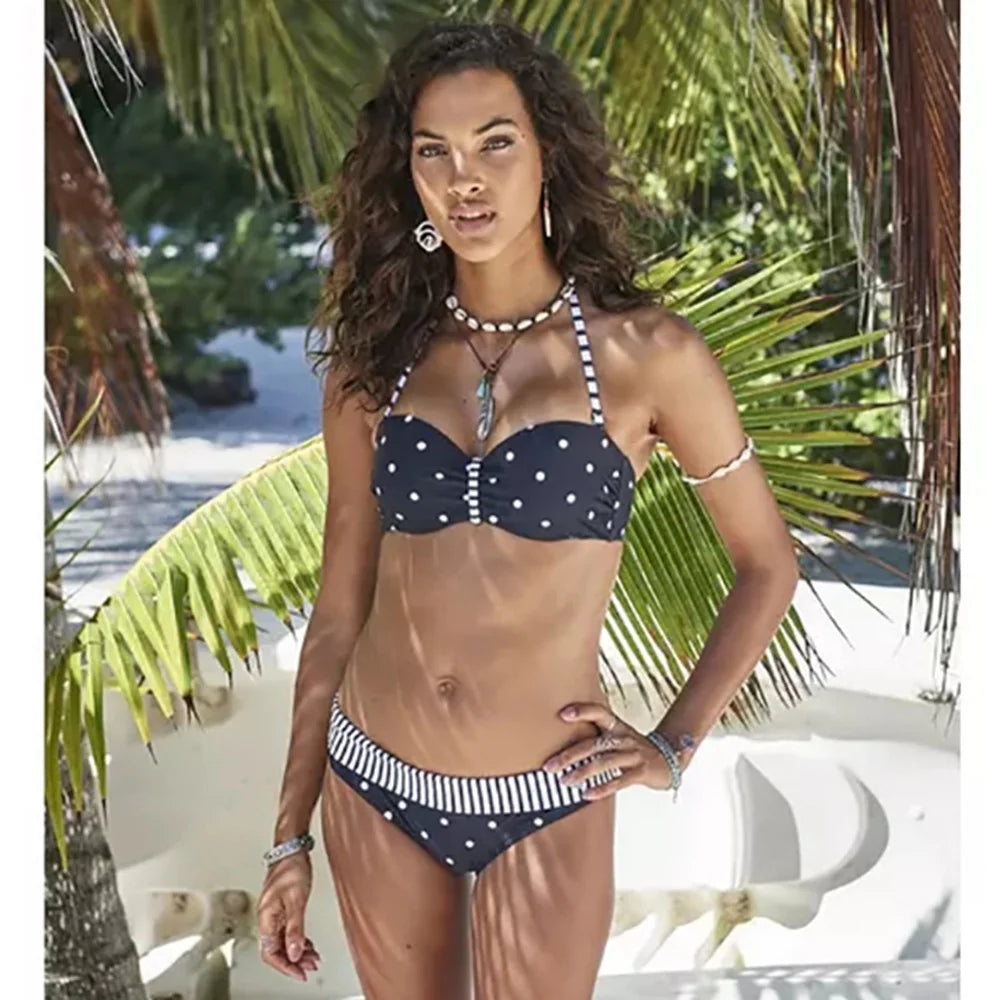 Go Taliyah Sexy Twist & Tease Women Bikini Set