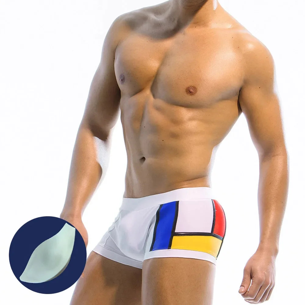 Go Magic Mike Moderno Colorblock Swim Briefs