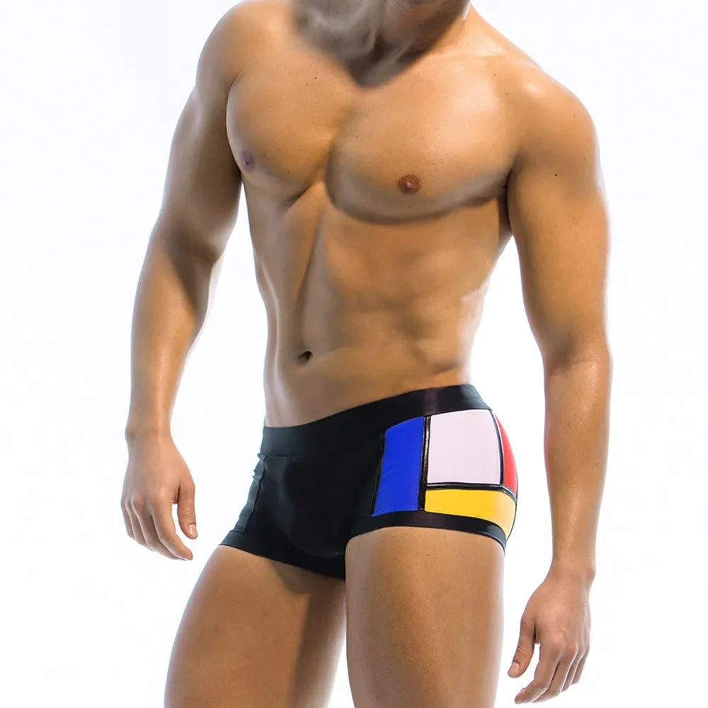 Go Magic Mike Moderno Colorblock Swim Briefs