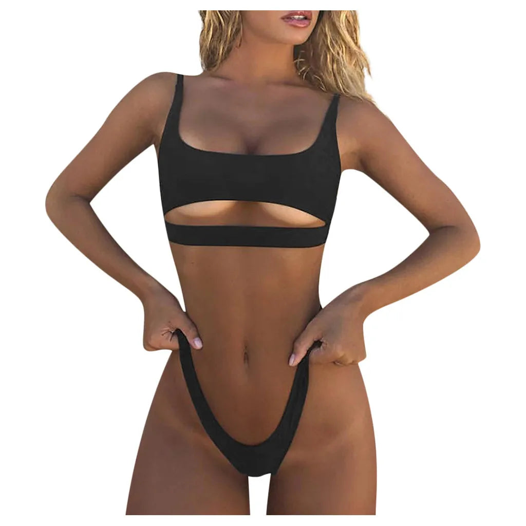 Go Uvonna Sexy Underbust Bikini Set