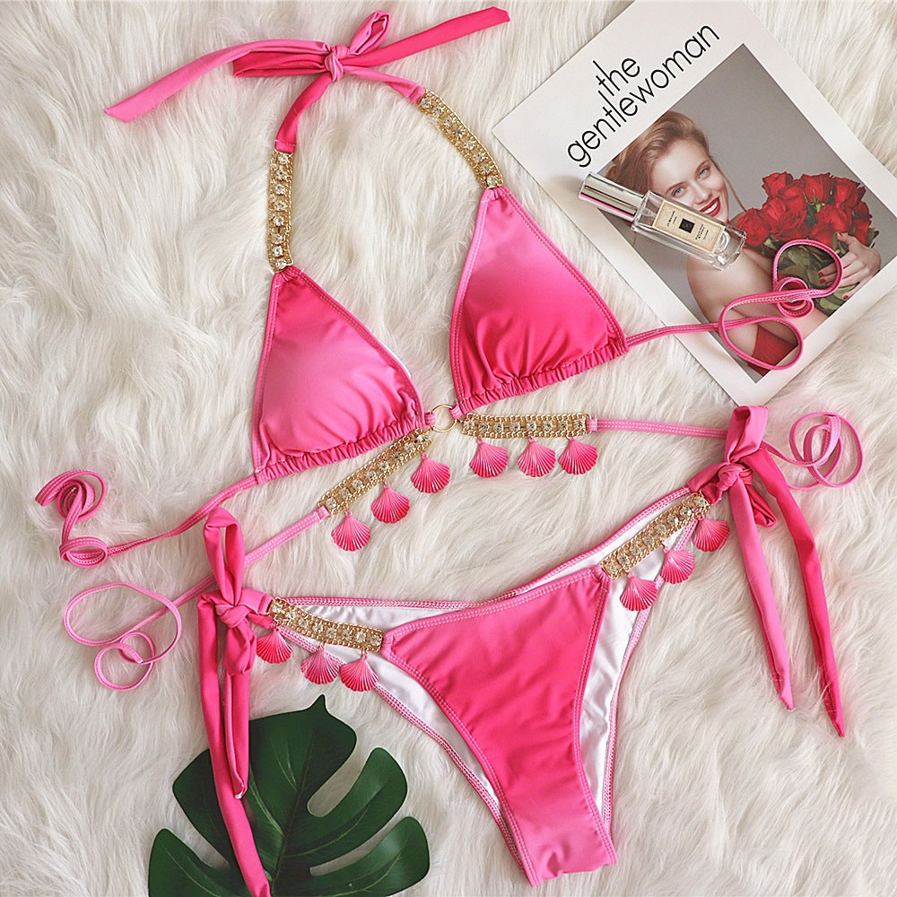 Go Sierra Leone Sunset Bliss Sexy Luxe Bikini Set