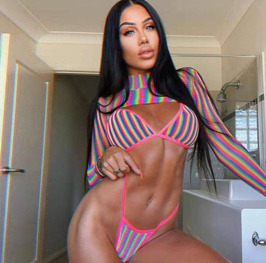 Go Hortensia Hologram Sexy Prism Mesh Set