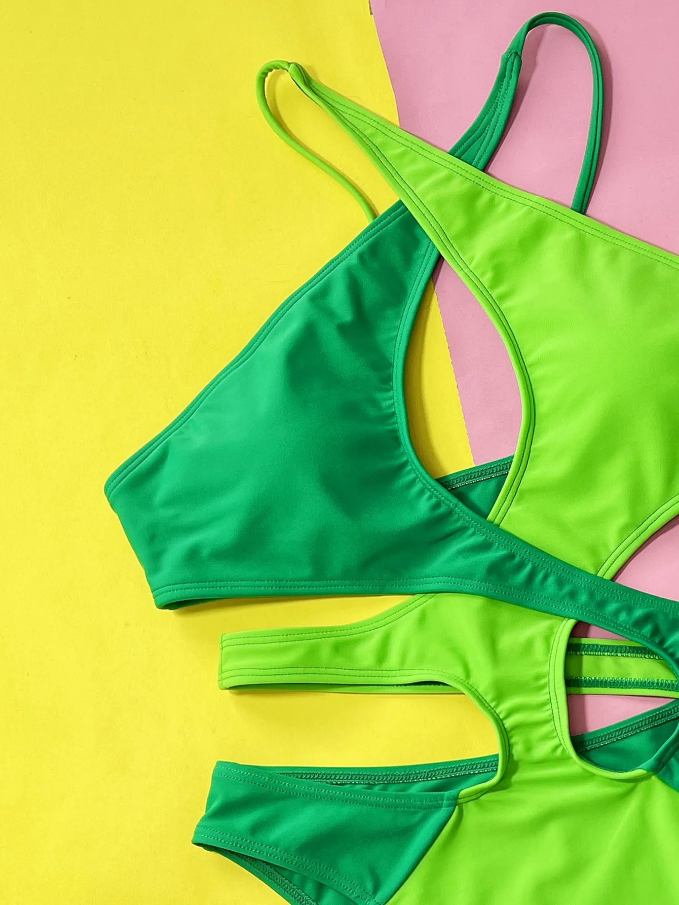 Go Selena Sexy Slice-n-Slay Monokini One- Piece