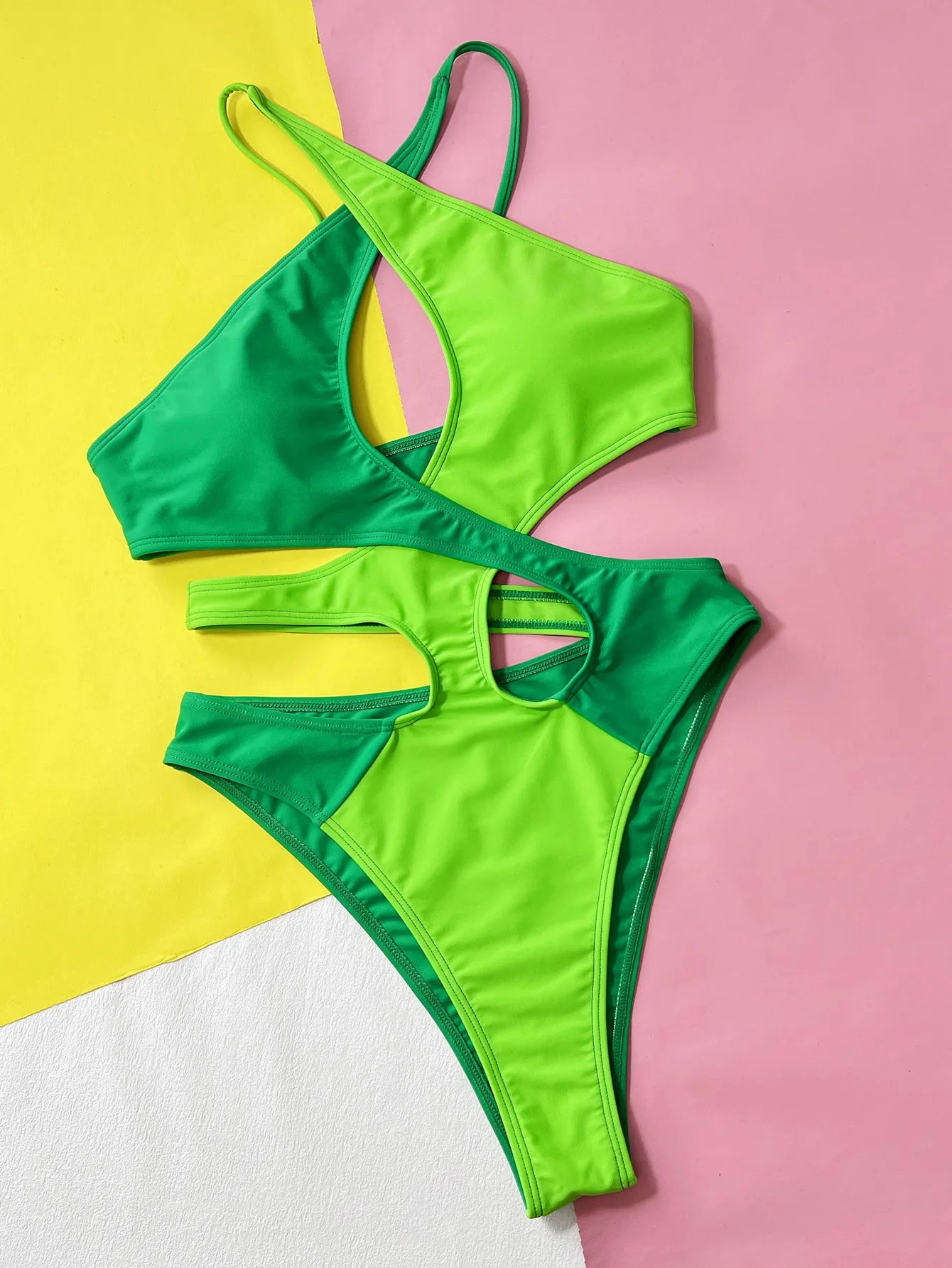 Go Selena Sexy Slice-n-Slay Monokini One- Piece