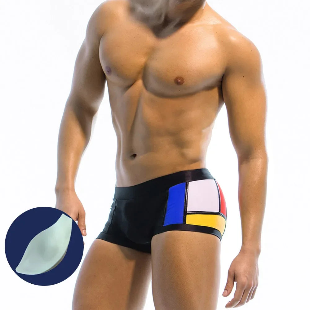Go Magic Mike Moderno Colorblock Swim Briefs